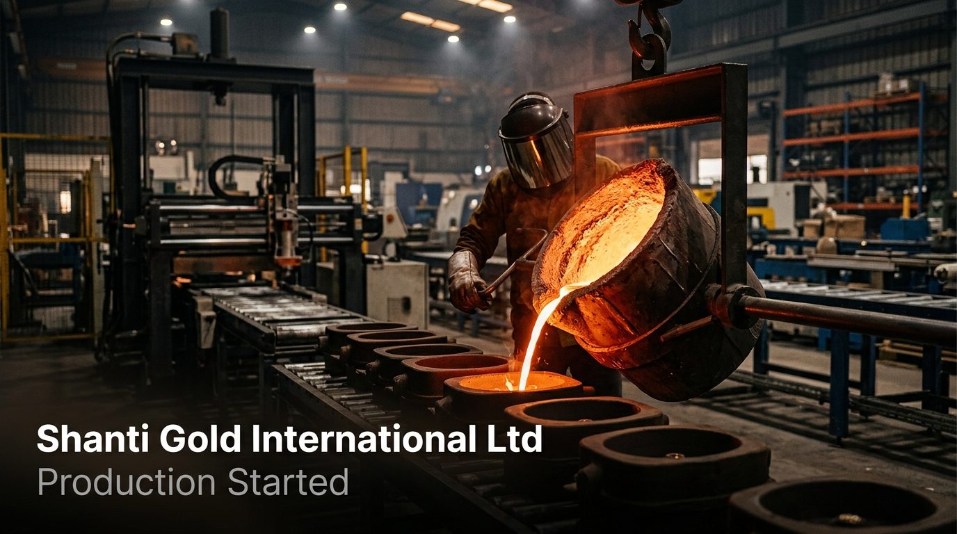 Shanti Gold Commences Production at New Mumbai Unit; Capacity Up by 4,000 kg Annually