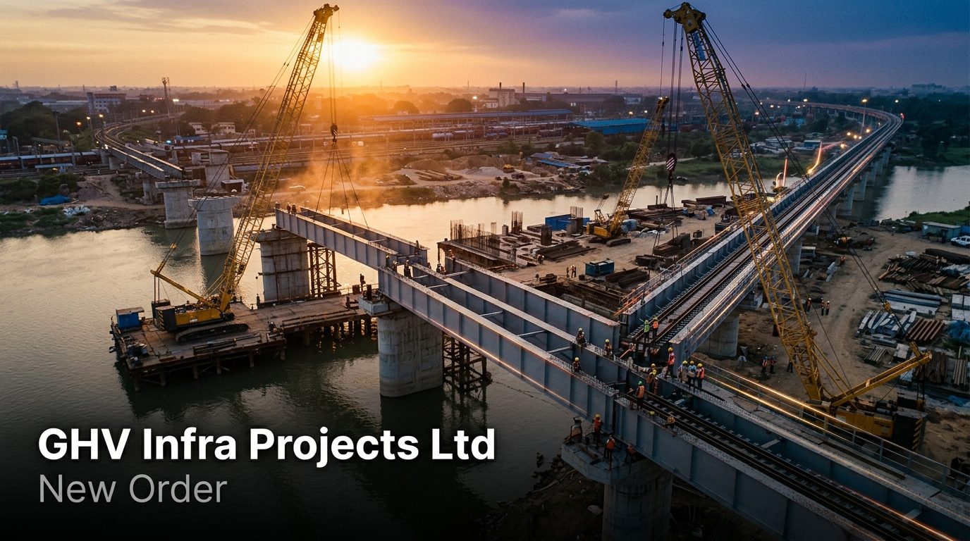 GHV Infra Projects Secures ₹213 Crore Railway Infrastructure Order in West Bengal