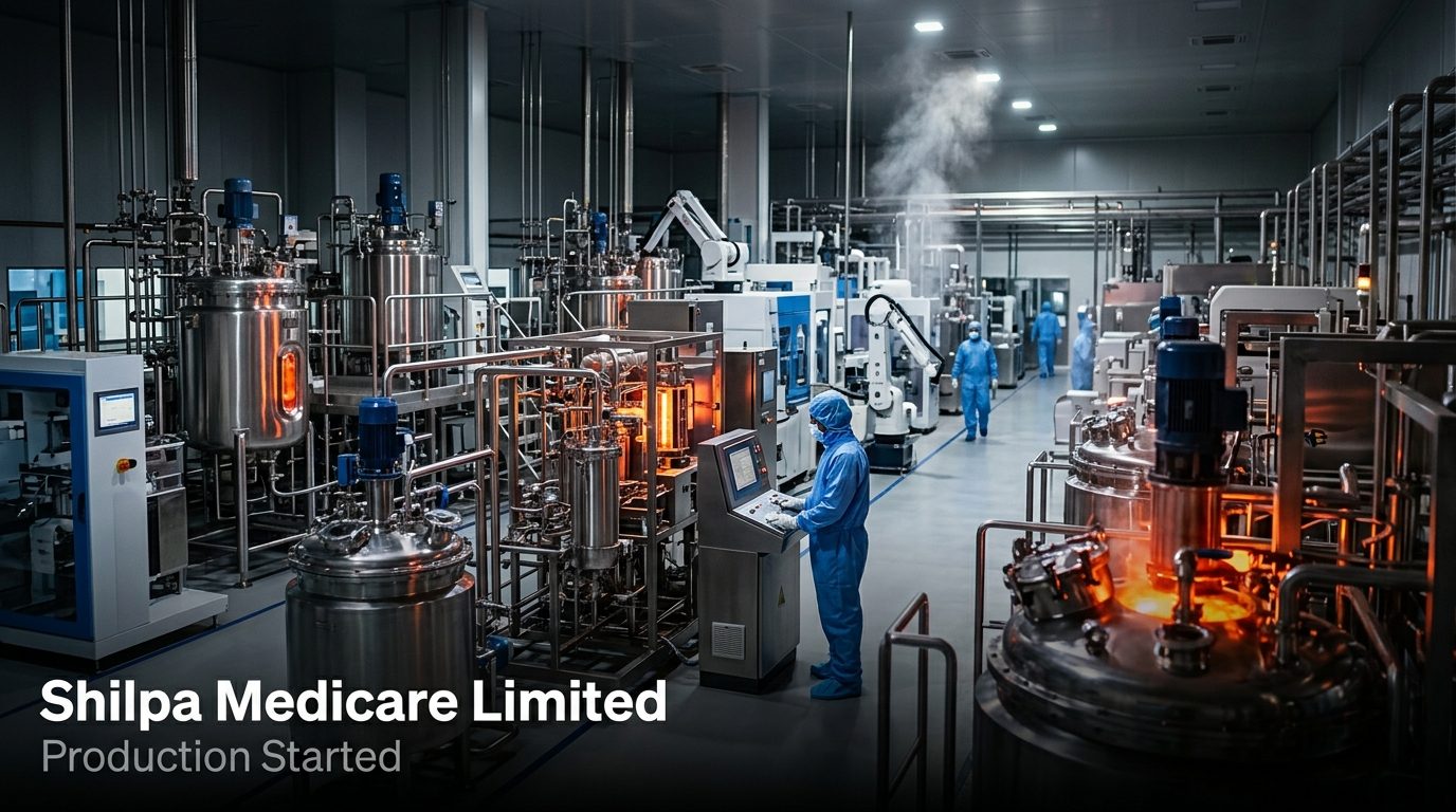Shilpa Medicare Commissions Integrated ADC Drug Facility; Net Profit Surges 642%