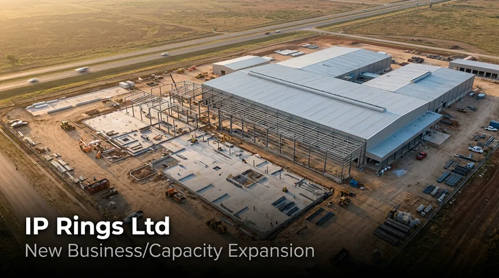 IP Rings Ltd Expands Manufacturing Footprint with New Lease Agreement for Capacity Growth