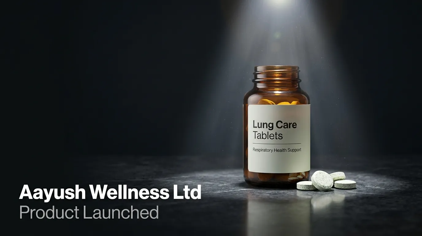 Aayush Wellness Enters ₹18,913 Cr Respiratory Care Market with New Lung Care Tablets