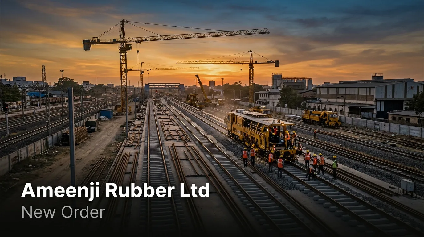 Ameenji Rubber Bags ₹24.15 Crore Order from North Western Railway for CGRSP Supply