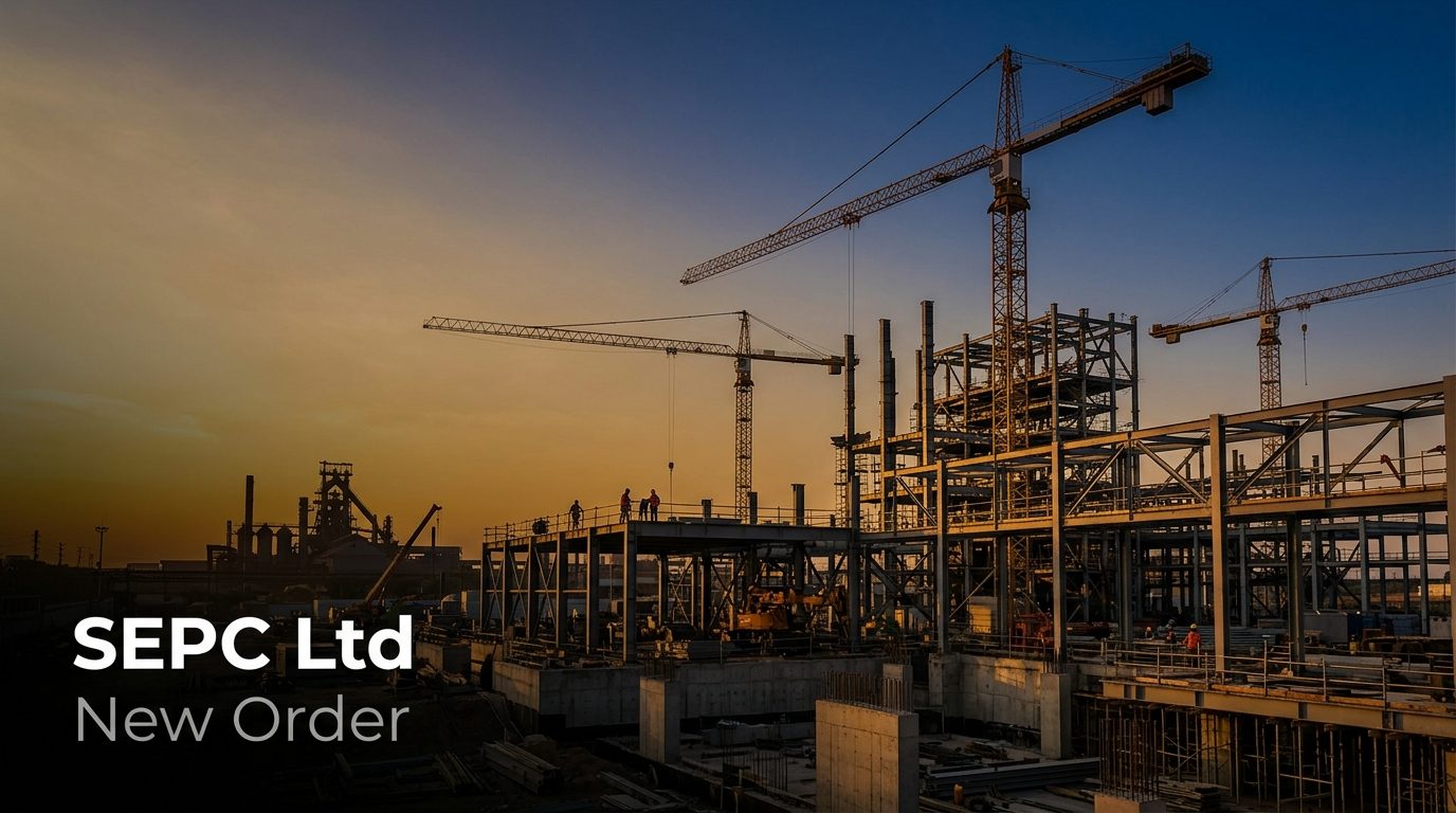 SEPC Ltd Bags ₹673.32 Crore Contract from SAIL for Burnpur Plant Expansion